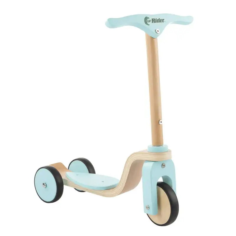 

Деревянный трехколесный скутер Lil' Rider, балансировка и координация езды, игрушка для девочек и мальчиков