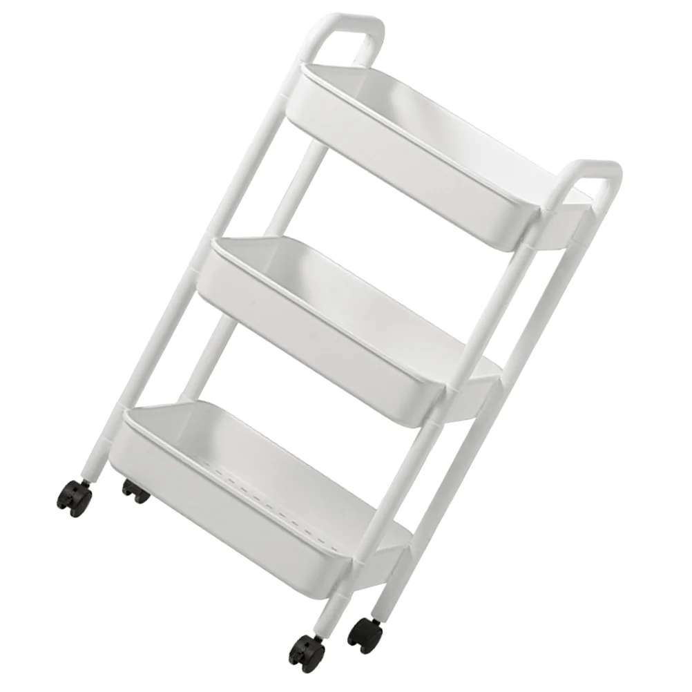

Storage Bedroom Small Cart Wheels Multipurpose Tissues Trolley Pp Organizer Kitchen