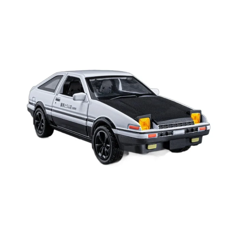 Модель автомобиля Toyota AE86 1:36 из литая металлического сплава