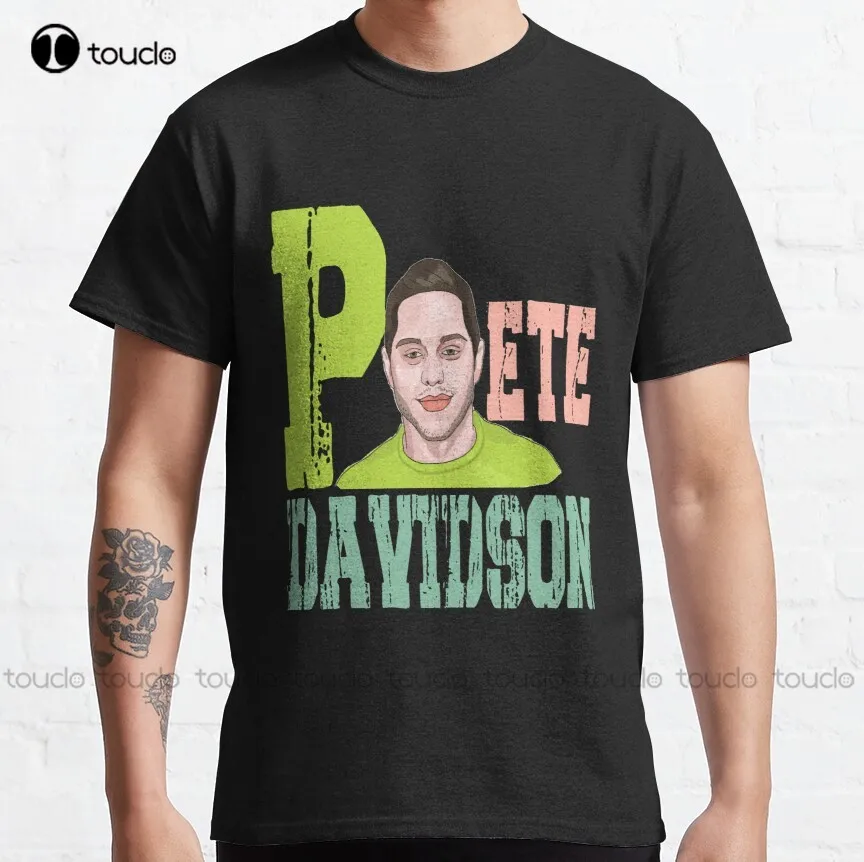 

Cute Pete Davidson Funny Classic T-Shirt Mom Shirts For Women Funny Art Streetwear Cartoon Tee Xs-5Xl All Seasons New Popular