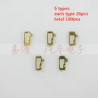 100 шт.лот для HU64, аксессуары для ремонта автомобильных замков, Язычковая блокировочная пластина для Mercedes Benz M452