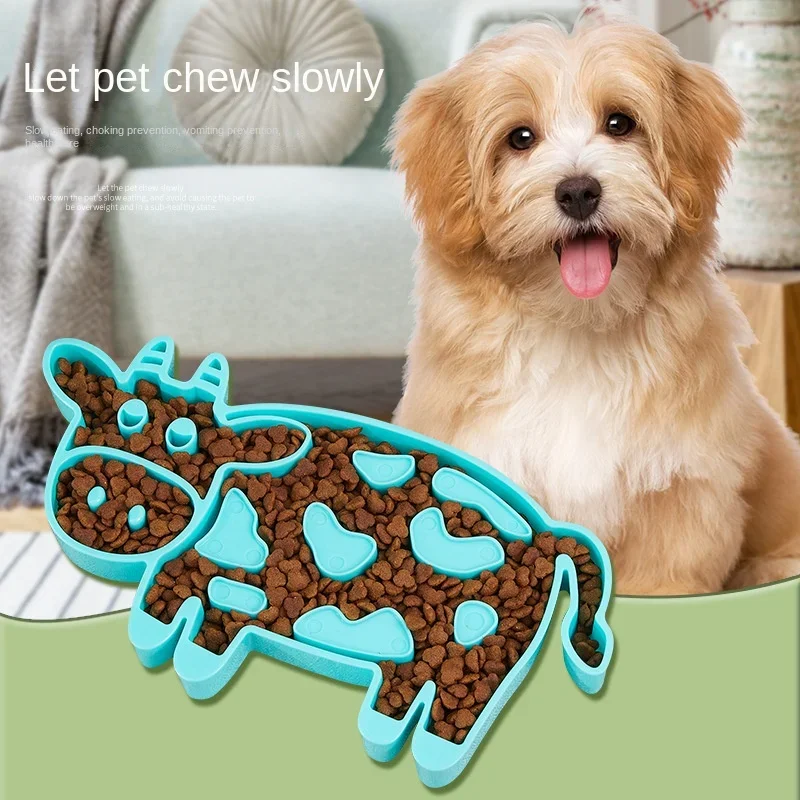Домашние товары для домашних животных миска кормления собак медленного кошек