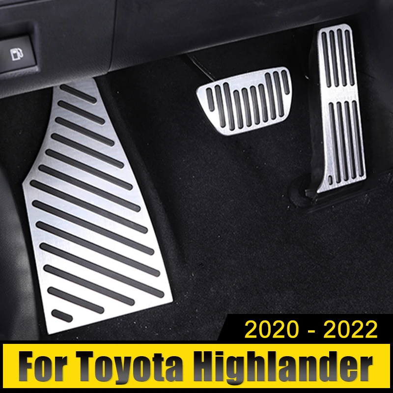 Педаль газа для Toyota Highlander Kluger XU70 2020 2021 2022 алюминий педаль тормоза крышка без