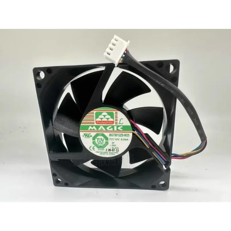 Новинка охлаждающий вентилятор MAGIC MGT8012ZB-W25 4-проводной 8025 постоянный ток 12 В а 8 см