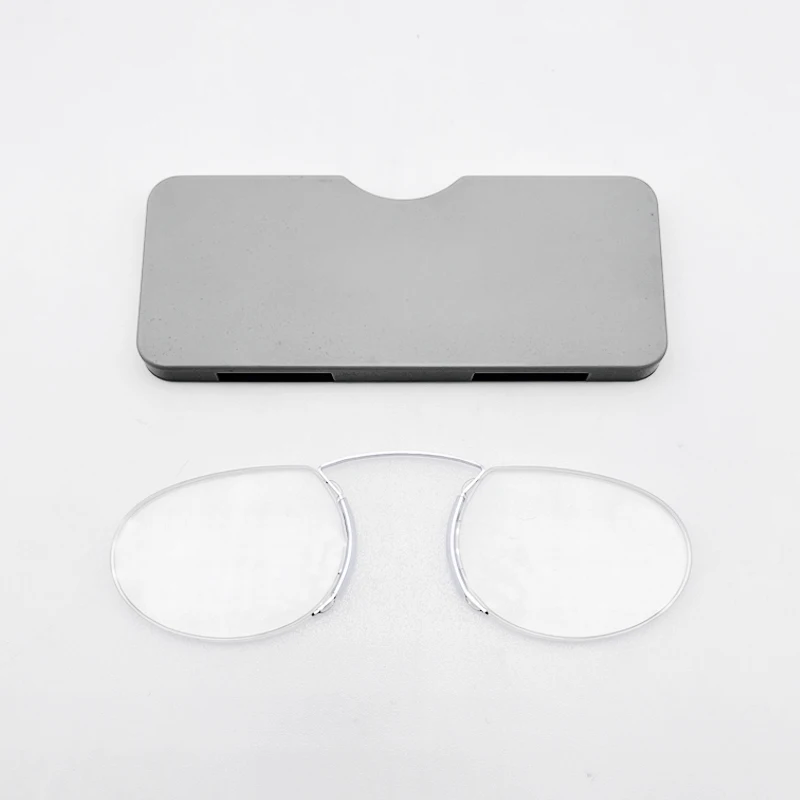 Очки для чтения с зажимом носа без оправы из пены