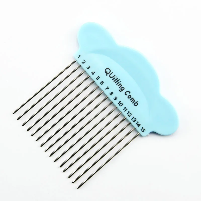 Мультяшная бумага из нержавеющей стали расческа для квиллинга сделай сам