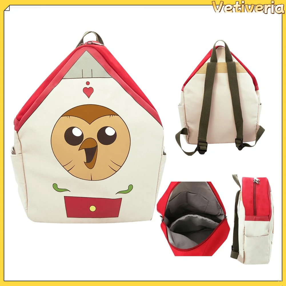 Сумка для косплея Hooty аниме Сова холщовые сумки через плечо школьный рюкзак сумка