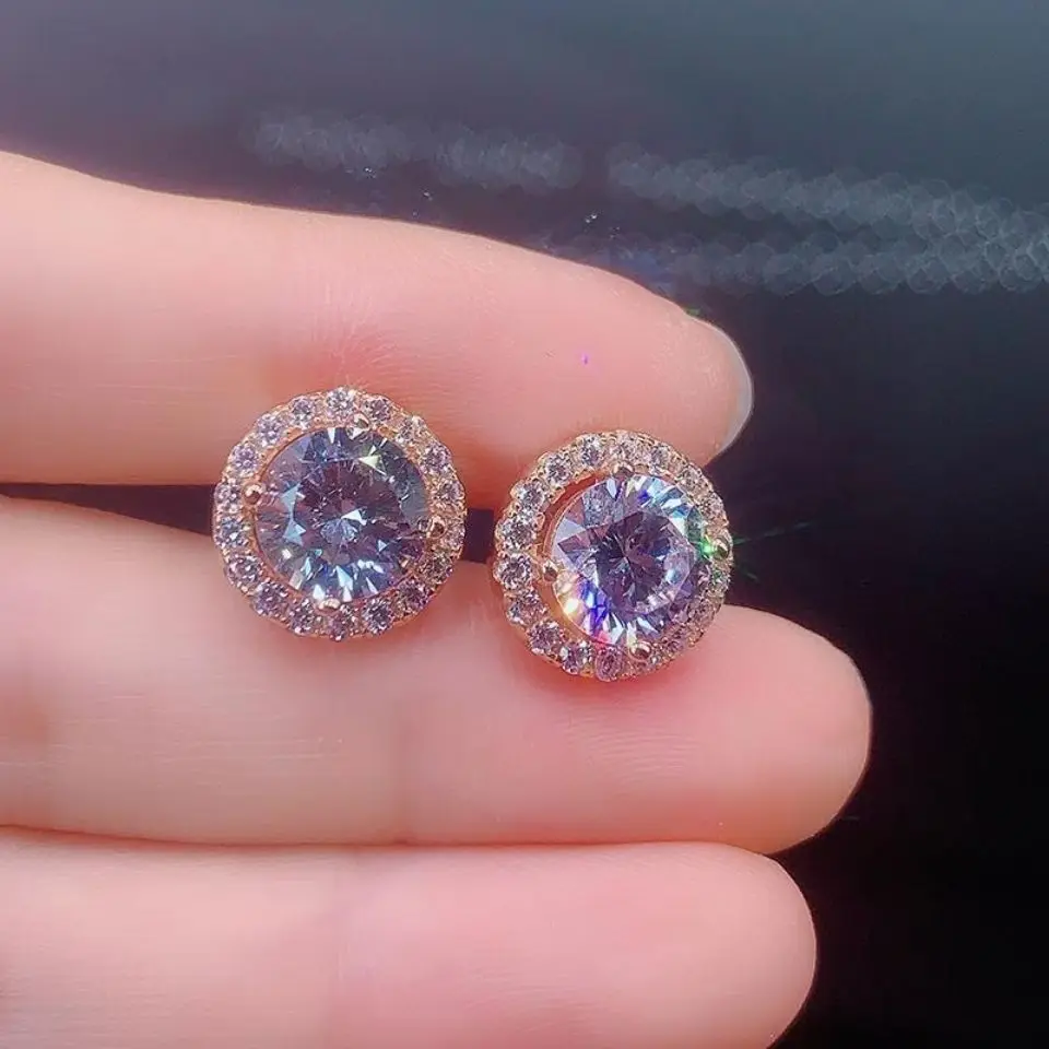 

Серьги Mousang, импортированные из США, круглые женские серьги с тортом
