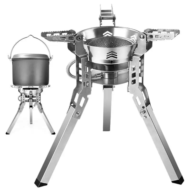 Picnic Stove Windproof Outdoor Stove Small And Portable Outdoor Cooker For Outdoor Travelling Outing With Friends Family Members