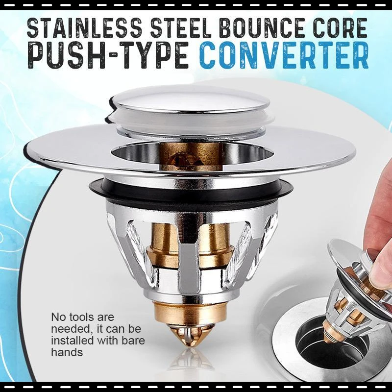 

2023NEW Basin Pop-up Drain Filter Hair Catcher Bath Stopper Shower Sink Strainer Plug Kitchen Accessories