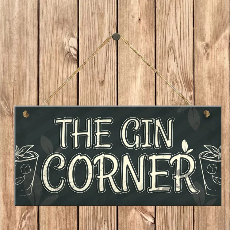 

Деревянное оформление «The Gin»