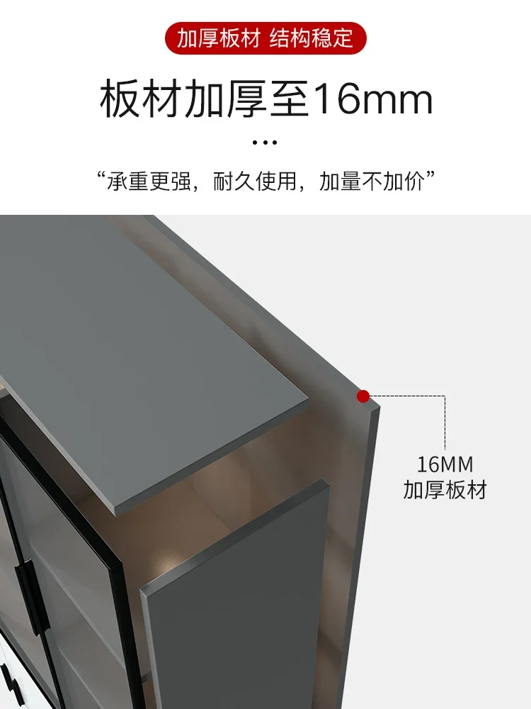 Роскошный бар винный шкаф стойка для гостиной столовая боковой стеклянная дверь