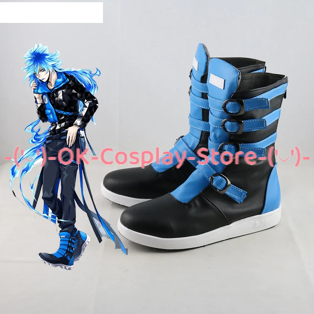 Idia обувь для косплея игра Twisted Wonderland реквизит из искусственной кожи Хэллоуин