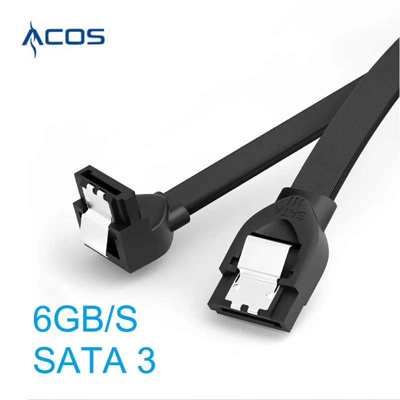Кабель для передачи данных SSD HDD SATA 3 0 III шнур жесткого диска Sata3 прямой угол 6