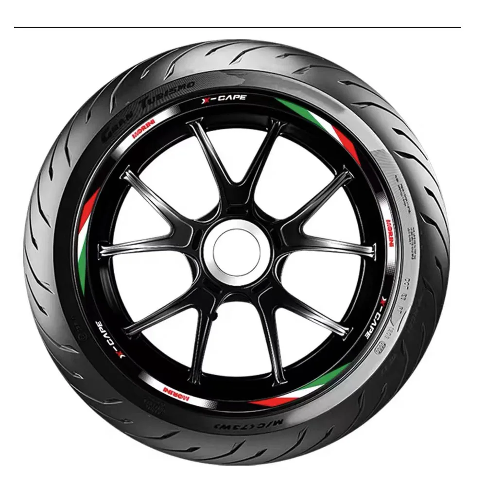 

Fit Morini X-Cape 650 Motorcycle Wheel Hub With Letter Stickers For Morini X Cape 650