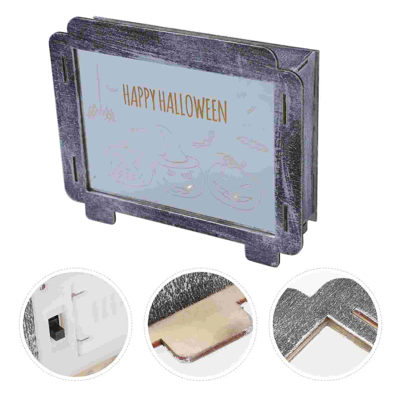 

Light Wooden Sign Desk Ornament Indoor Decor