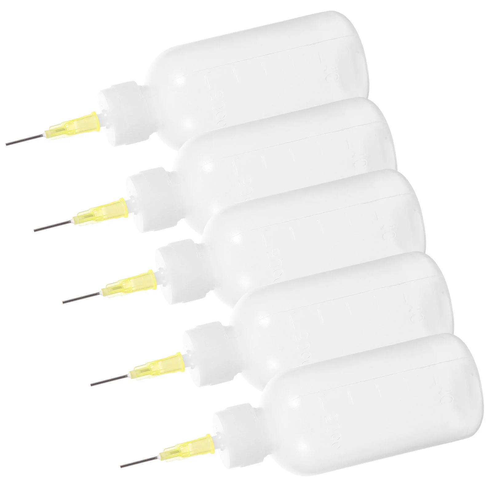 5 шт. заостренная бутылка с игольчатым наконечником бутылки для сдавливания