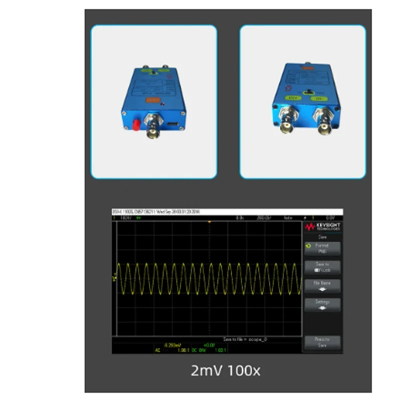 Новый осциллограф с частотой пропускания 100 МГц дифференциальный зонд DDS