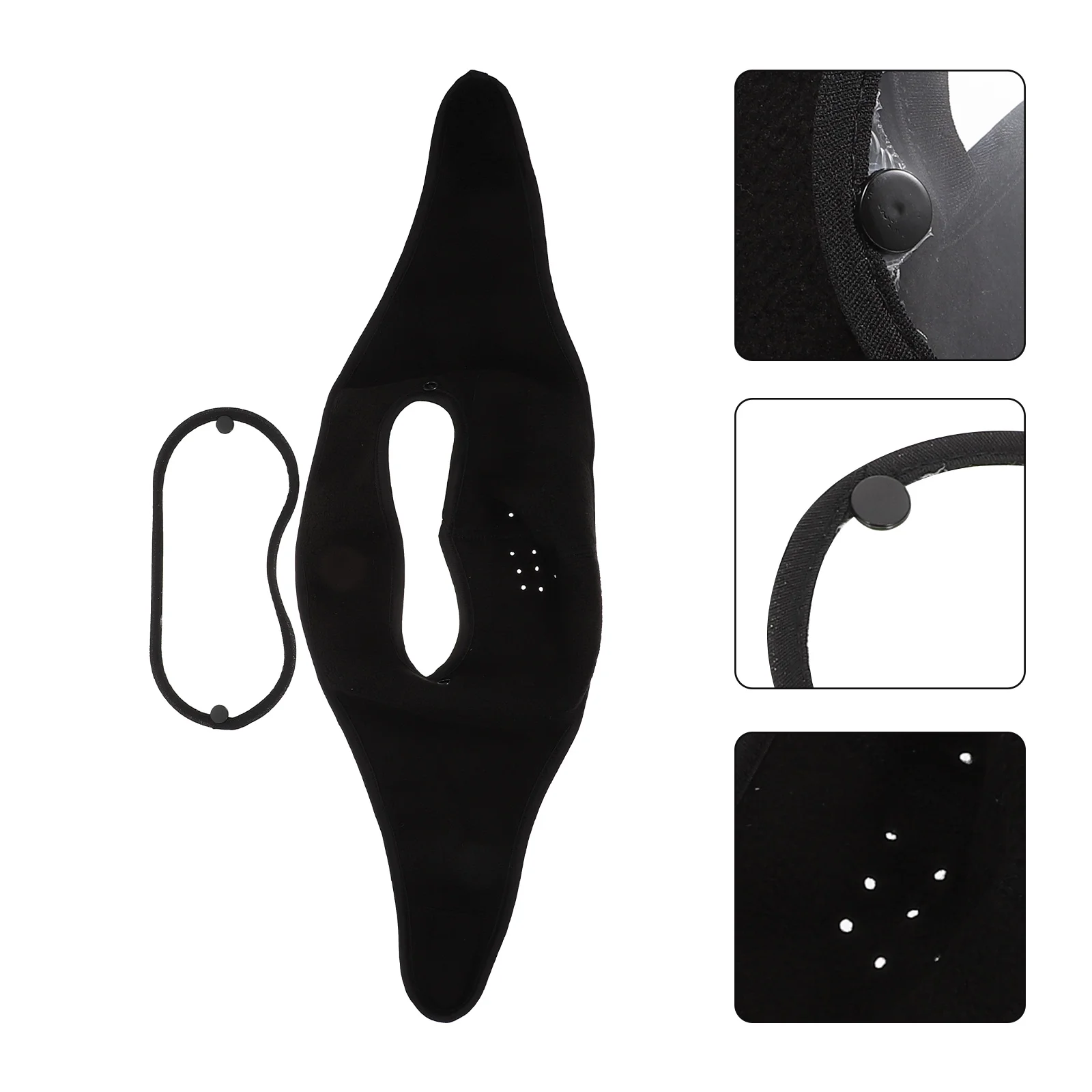 

Зимняя Маска, защитный чехол, Лыжный чехол для лица для спорта на открытом воздухе (черный)