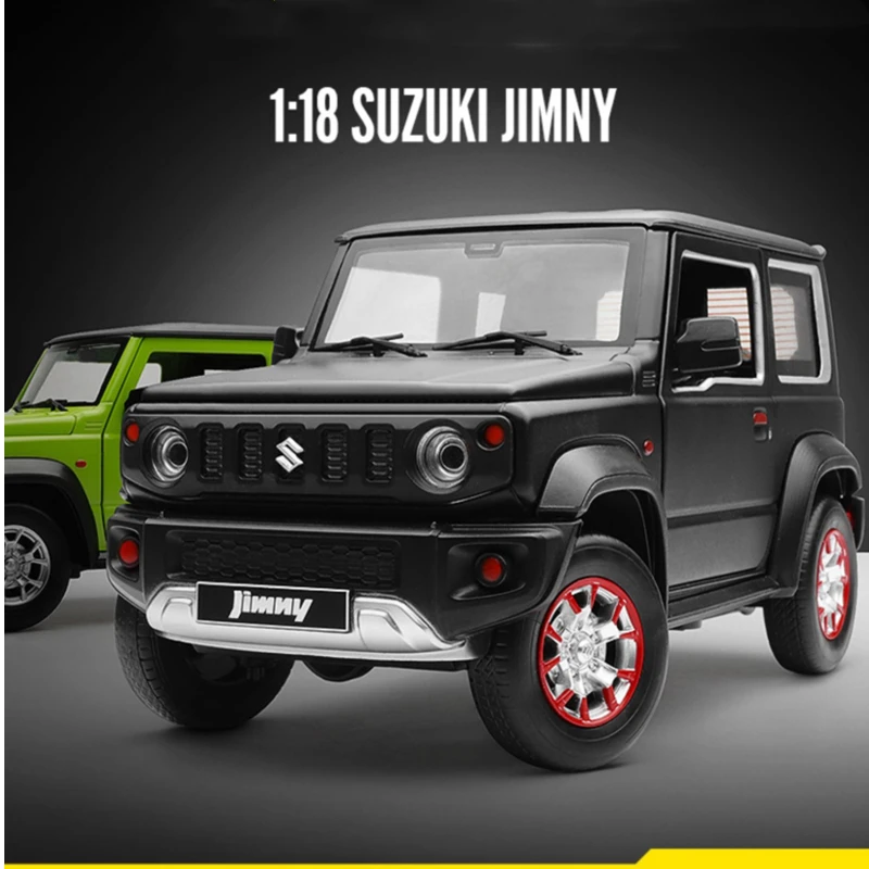 

Large Size 1:18 SUZUKI Jimny Alloy Car Model Diecast Metal Toy Off-Road Vehicles Car Model Sound Light Simulation Kids Toys Gift
