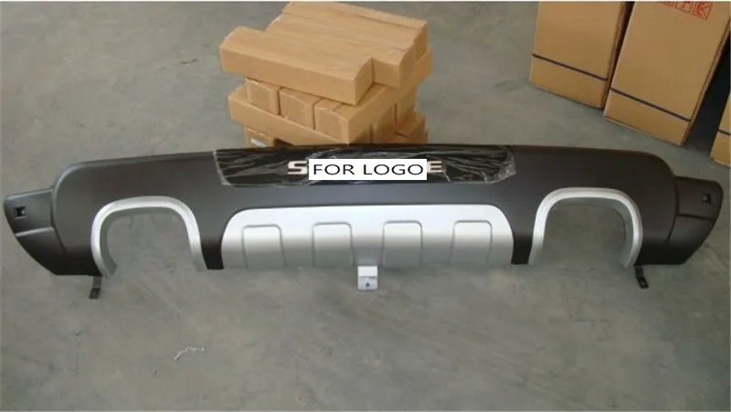 Высококачественный АБС-пластик хромированный Передний + задний бампер обшивка
