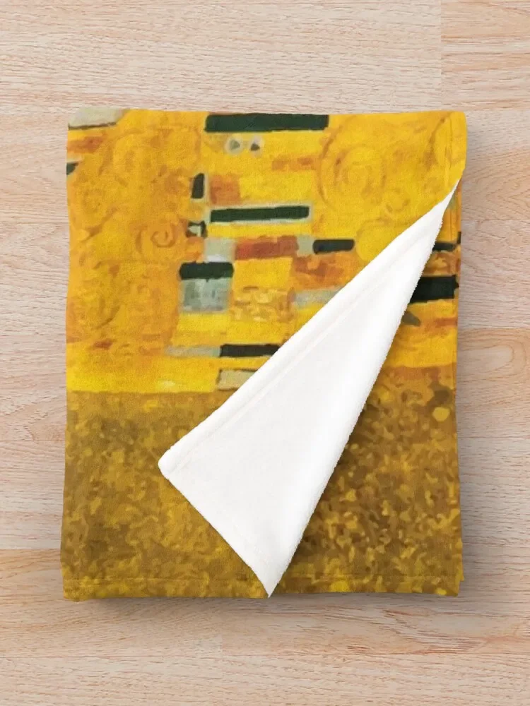 Gustav Klimt | Декоративное одеяло Kiss индивидуальная фотография