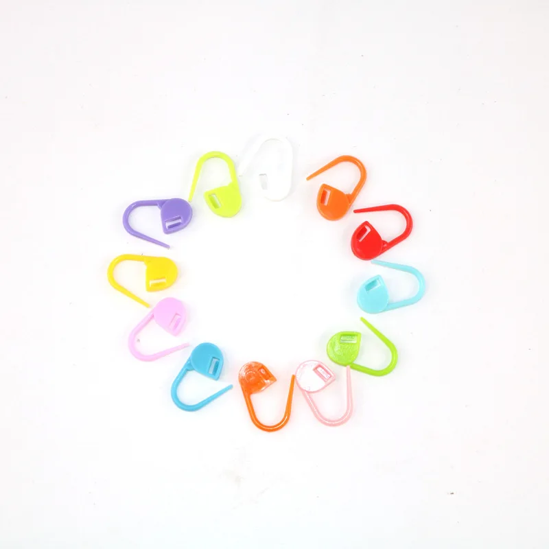 

200 пакетов, 100 шт., маленькие разноцветные пластиковые инструменты для вязания, маркеры для фиксации стежков, инструменты для вязания крючко...