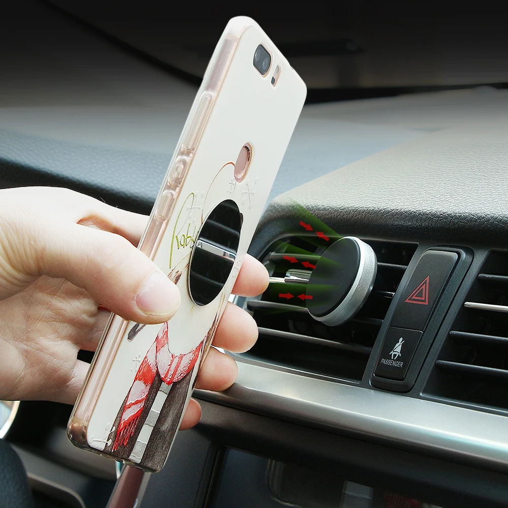 Magnetyczny uchwyt samochodowy na telefon komórkowy do Toyota Corolla RAV4 Subaru XV Chevrolet Cruze Aveo sail Saab Dacia Universal
