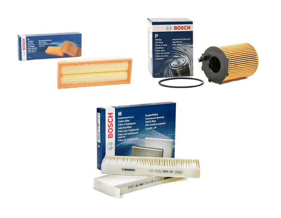 

Bosch Peugeot 3008 1.6 HDi pcs set Filter Set Euro4 2009-2012
