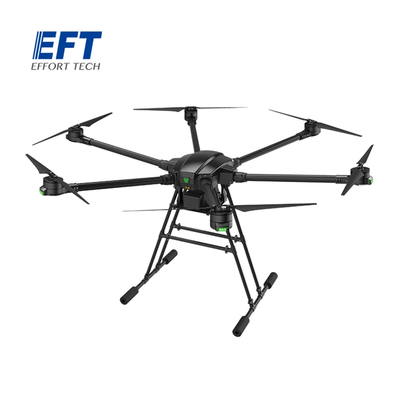 

EFT new X6120 industry application UAV frame with six-axis wheelbase 1200mm with Hobbywing X6 power system kit