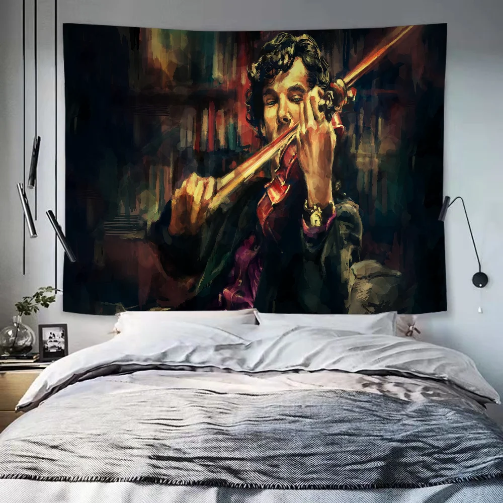 Гобелен I Am S-Sherlock H-Holmes для гостиной домашнего декора в общежитии художественный