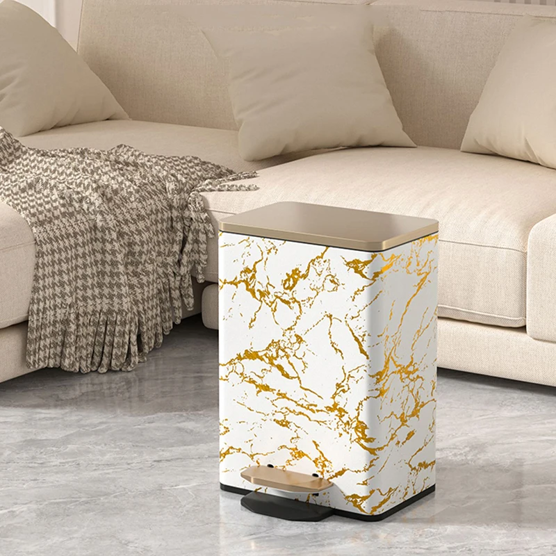 Кухонная корзина мусорная для ванной комнаты Белая Мини Корзина отходов пищевых