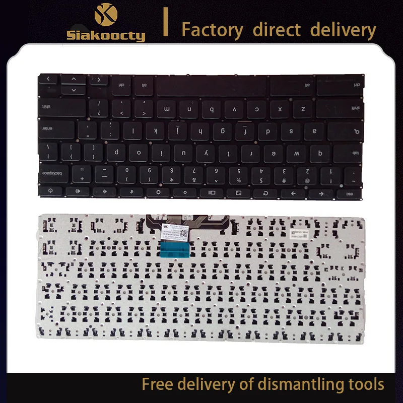 

New US Keyboard For ASUS Chromebook C200M C200MA Laptop No Frame Black