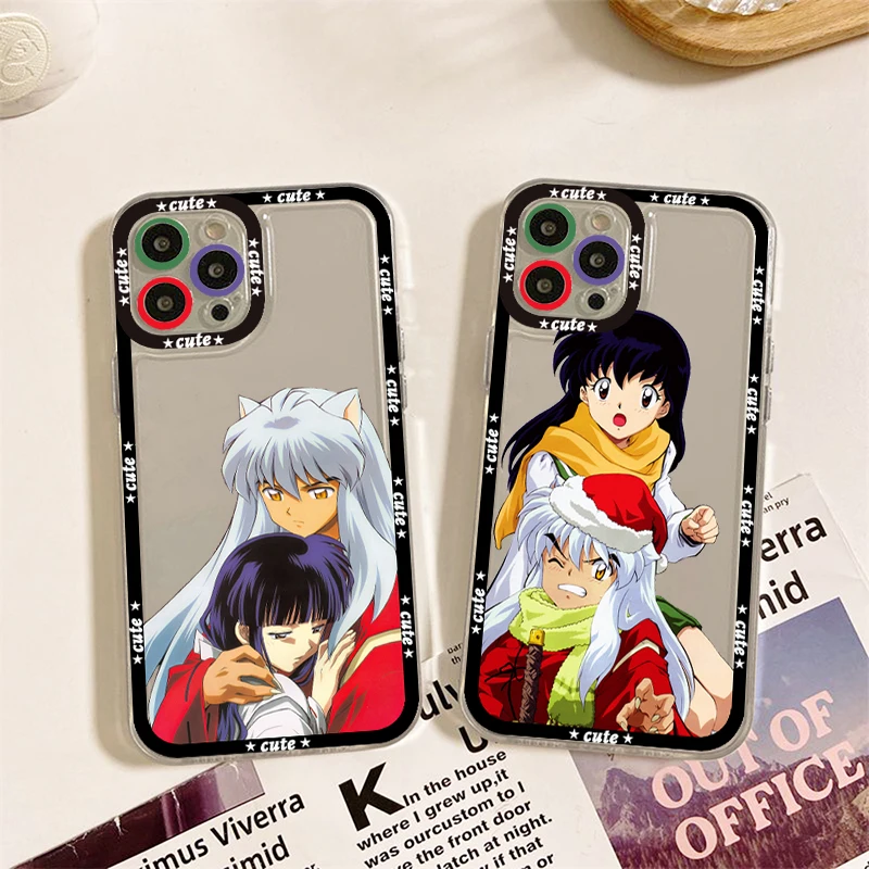 

Inuyasha Phone Case for iPhone 11 12 13 Mini Pro Max 14 Pro Max Case shell