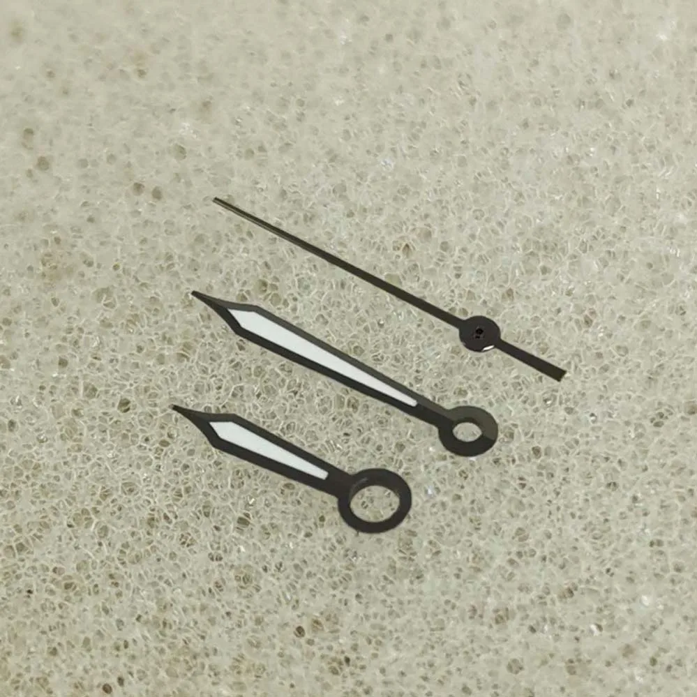 

New refitted watch accessories Pointer green luminous black edge needle suitable for Japan NH35/36/4R/7S movement