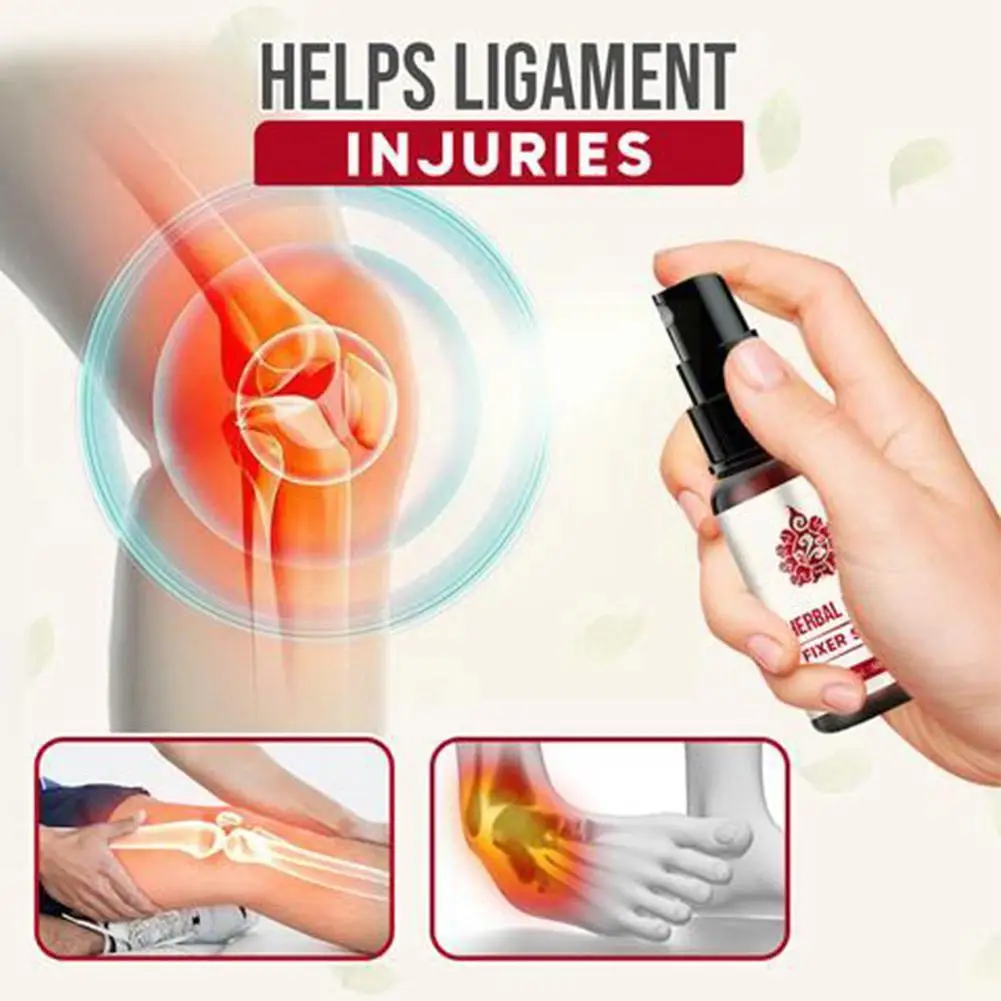 

50ml Analgesic Spray Instant Pain Relief Herbal Oil Pain Knee Soothes Care Shoulder Waist Pain Spray Herbal Spray Back Body T6t9