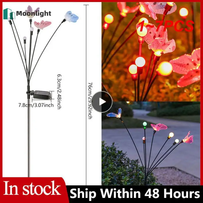 

1 ~ 7 шт., фонари на солнечной батарее