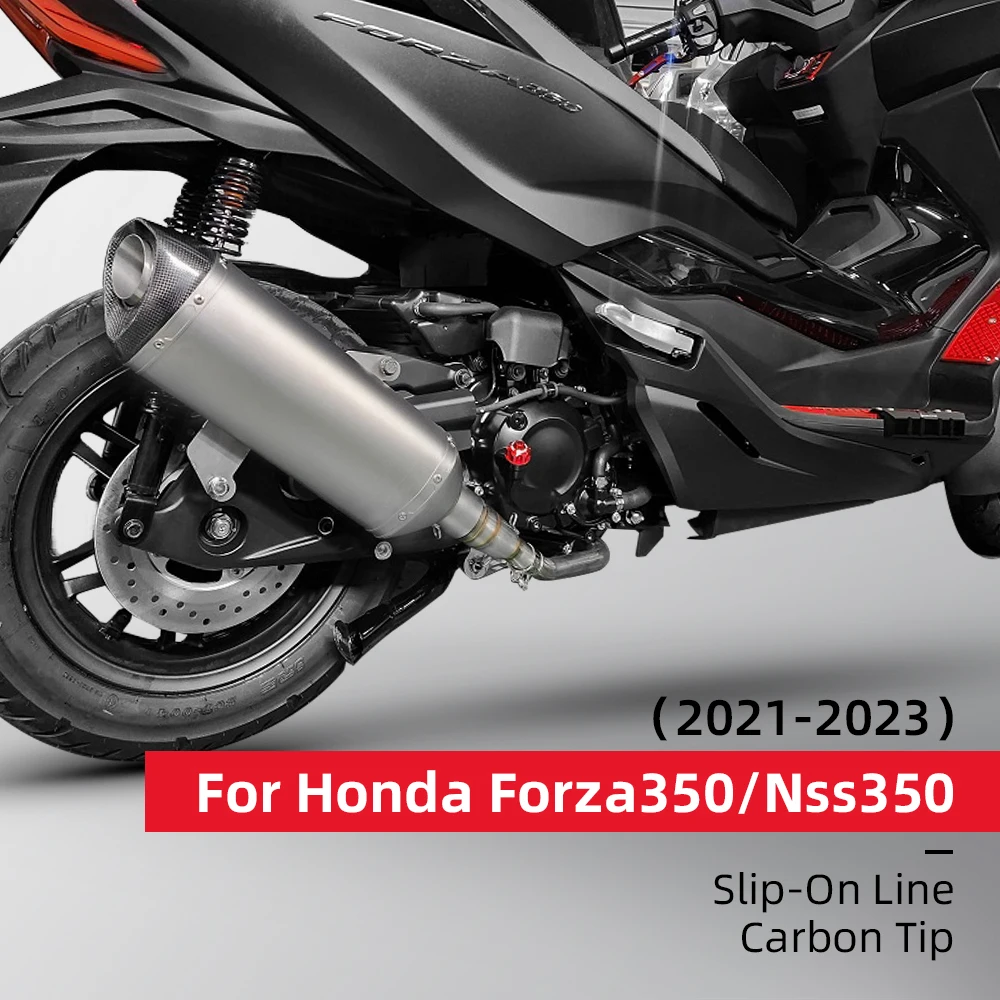 Слипоны для Honda ADV350 forza350 мотоциклетная выхлопная труба из углеродного волокна