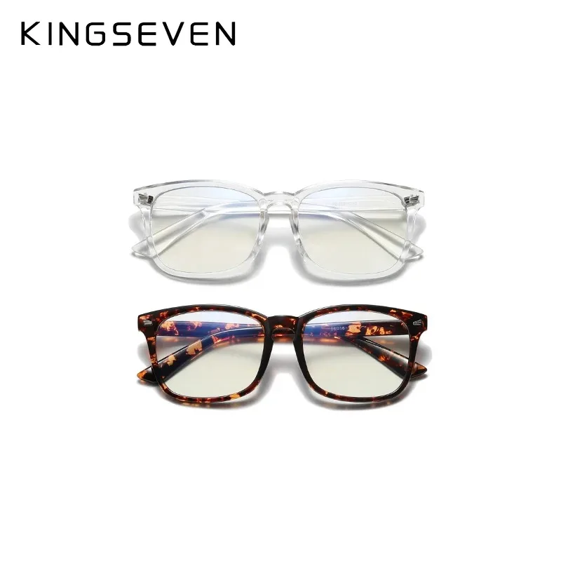 Мужские и женские ультратонкие очки KINGSEVEN синие бриллиантовые для компьютера