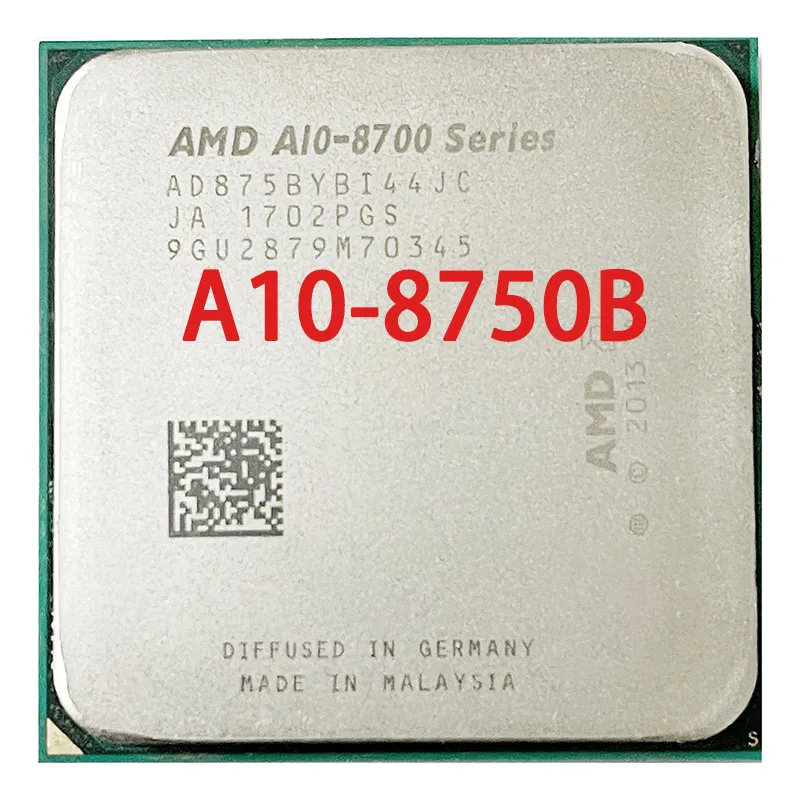 

AMD A10-Series PRO A10-8750B A10 8750 3,6G 65W AD8750YBI44JC/AD875BYBI44JC Socket FM2 +