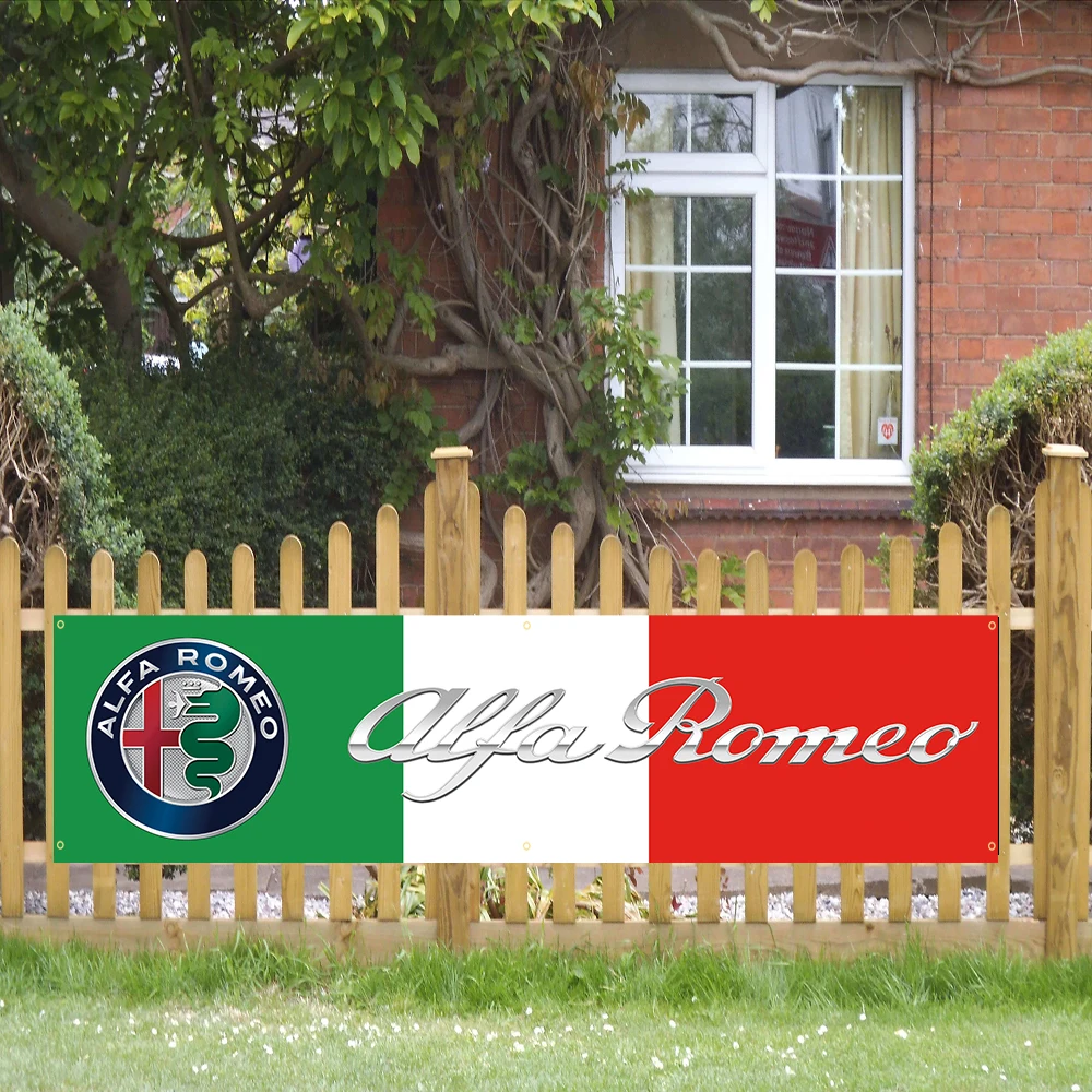 ZXBanner 60*240 баннеры на машину Полиэстер Печатный флаг для гаража или наружного