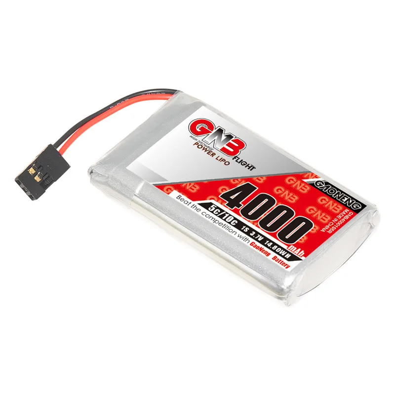 GAONENG GNB 1S 3 7 V 4000mAh 5C/10C Lipo батарея с JR Разъем передатчик посылка для Sanwa M17 RC шаблон