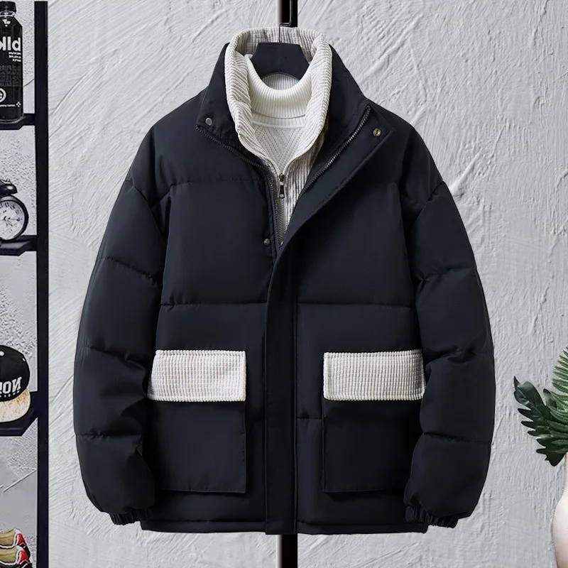 2023 Winter Spring Warm Cargo Jacket Men Military Tactics Cotton Parkas Men Coat Casual Fashion Windbreaker Men Jackets Top