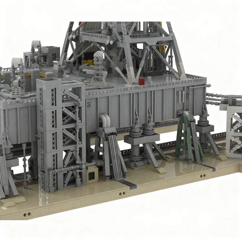Фото Набор для сборки модели космического комплекса MLV Launch Complex 39 (5888 деталей) MOC, конструктор для творческой сборки, подарочный набор для демонстрации №4