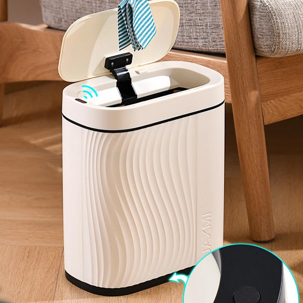 

Sealing Lock Odor Sensor Trash Can - Smart Sensor Sturdy And Durable Wide Application Silent