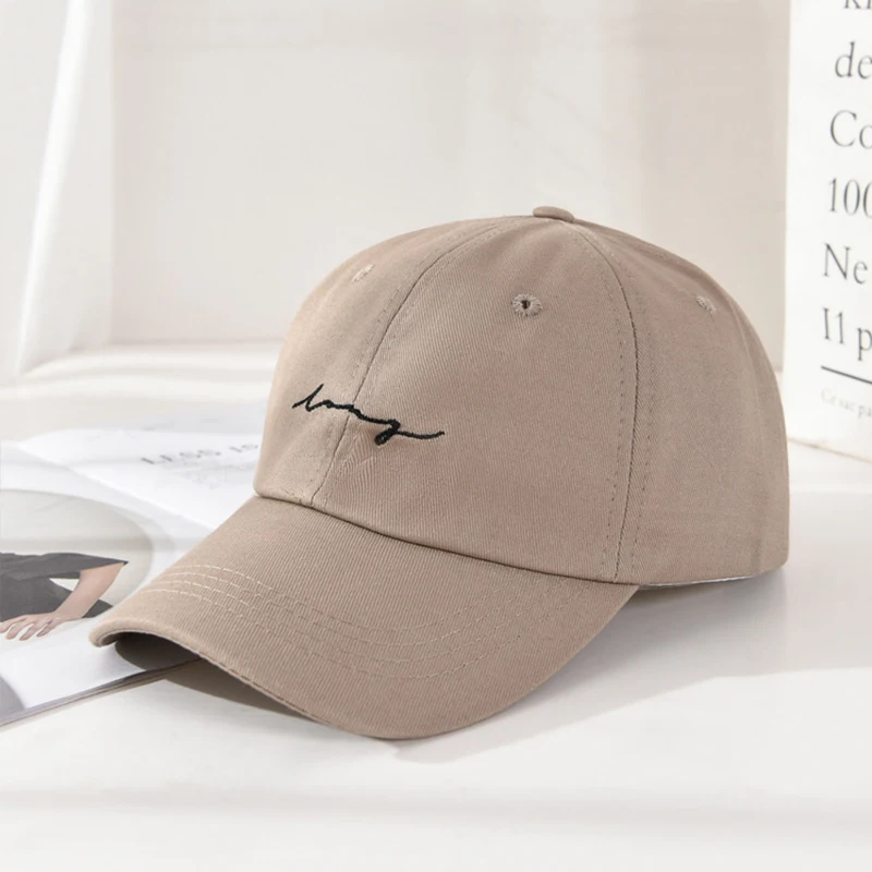 

Letter Embroidery Baseball Cap For Men Women Simple Summer Outdoor Visor Peaked Caps Soft Cotton Unisex Casual Sun Hat Hip Hop