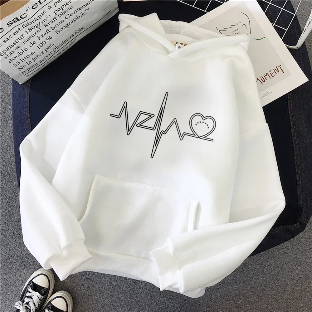 

Venezuela hoodies women gothic anime clothes female long sleeve top clothing