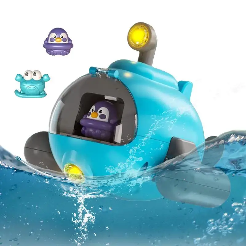 

Игрушка для ванны для детей, мультяшная подводная лодка с надувкой, Игрушки для ванны и душа, игрушки для малышей, детские подарки на день рождения, Обучающие