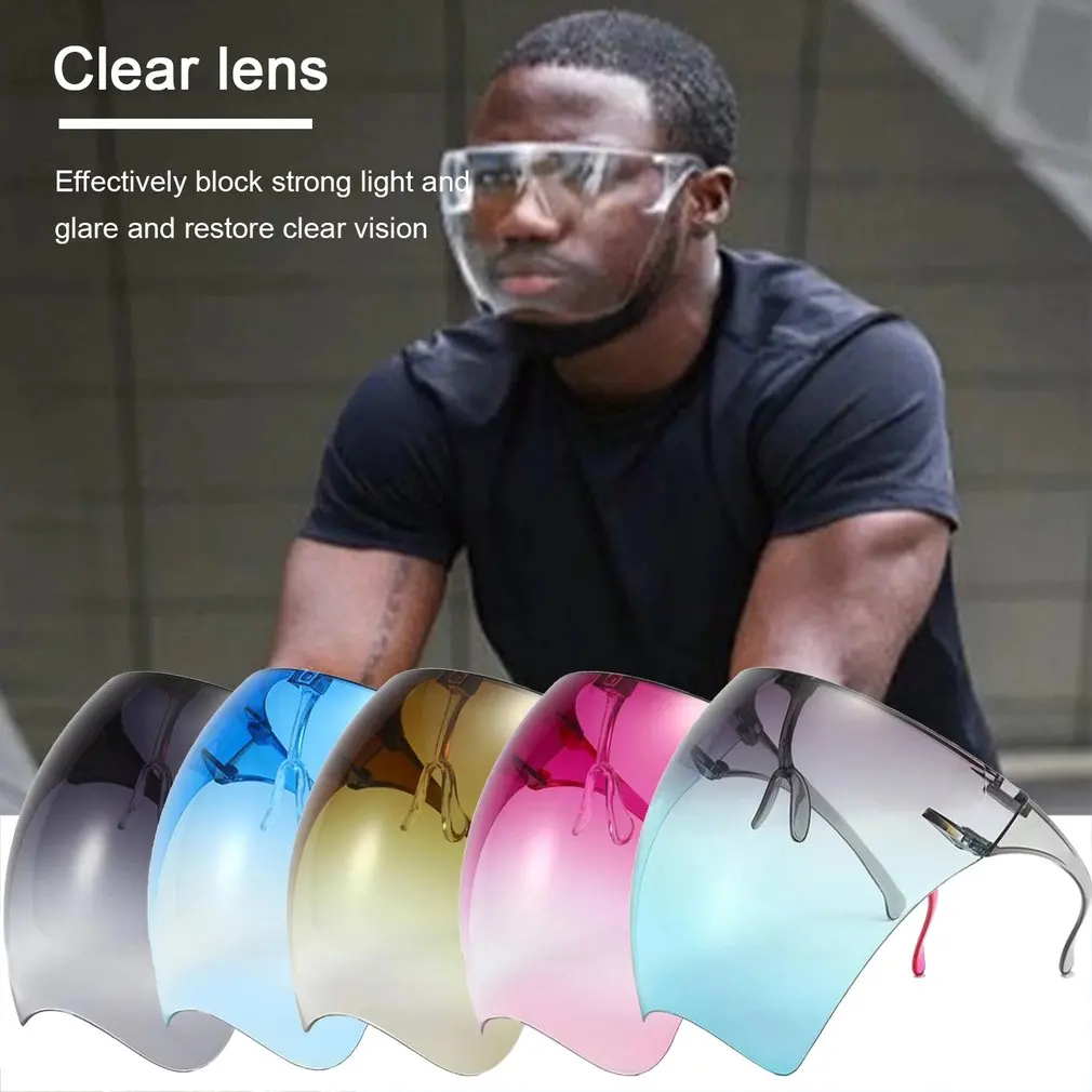 

High Definition Muit-color Mask Splash Proof Breathing Valve Anti Spray Anti-fog Riding Mask Full Mask