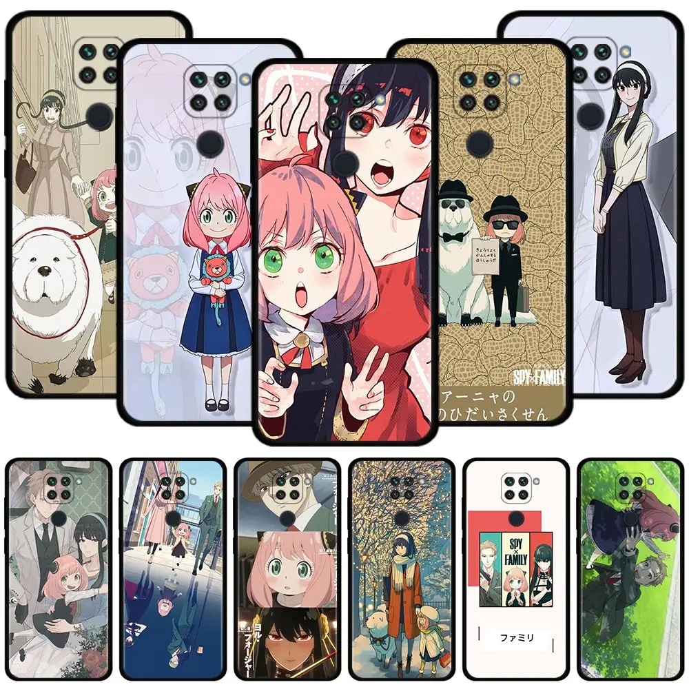

Case For Xiaomi Poco X3 X4 NFC M3 M4 Pro F3 F1 Capa for Mi 12 10T Pro 11T 10 11 10T Lite 9 Cover Spy×Family Yor Anya Women Girl